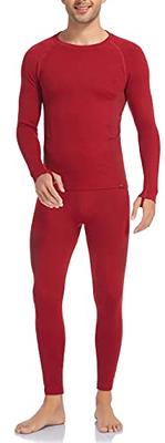 Thermal Underwear for Men Long Johns with Fleece Lined, Base Layer