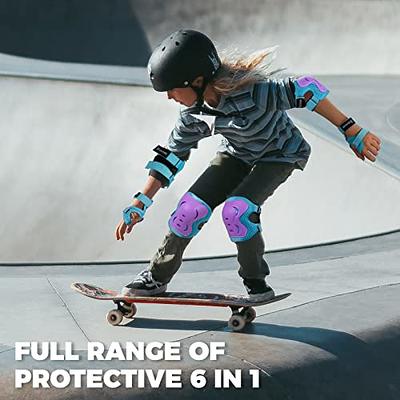 Kids/Youth Knee Pad Elbow Pads Guards Protective Gear Set for Roller Skates  Cycling Skateboard Inline Skating Scooter Riding Sports