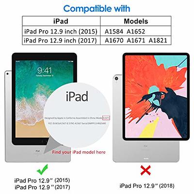 JETech Privacy Screen Protector for iPad Pro 12.9-Inch (6th/5th/4th/3rd  Generation, 2022/2021/2020/2018), Anti-Spy Tempered Glass Film, 1 Pack 