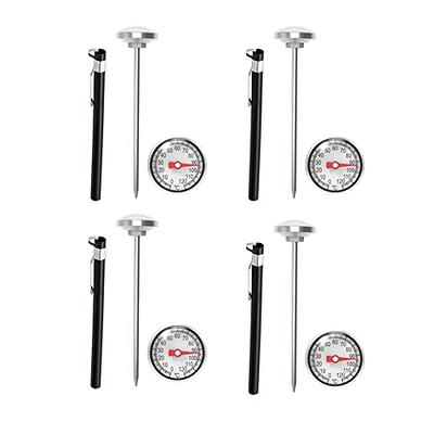 Copkim 6 Pcs Waterproof Food Thermometer for Water, Liquid, Candle and  Cooking Digital Meat Thermometer with Long Probe Instant Read Thermometer  for