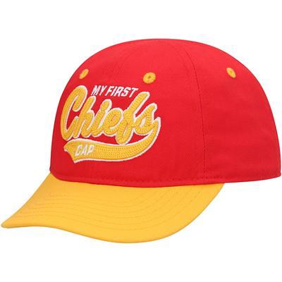 Kansas City Chiefs Youth Core Lockup Adjustable Hat - Red/White