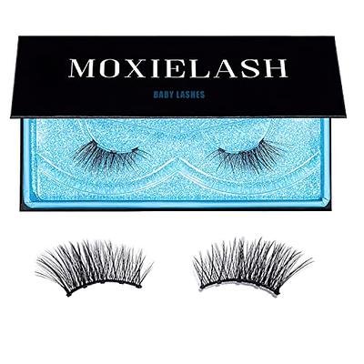 MoxieLash Magnetic Eyelashes - Baby | Reusable Magnetic Lashes, No