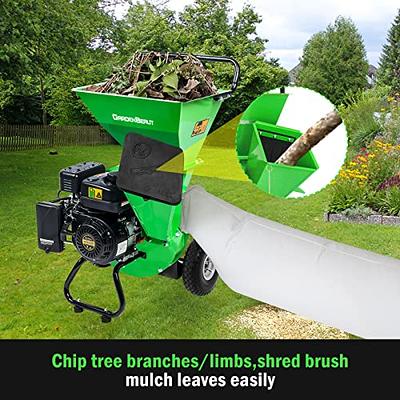 Gardenbeaut Wood Chipper,Heavy Duty Chipper Shredder MF30 for Wood