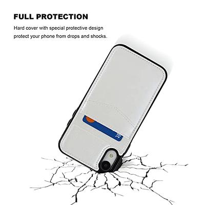 LOHASIC for iPhone 12 Pro Max Wallet Case, 5 Card Holder Phone Cover to Men  Women, Premium PU Leather Credit Slot, Magnetic Clasp Kickstand Protective