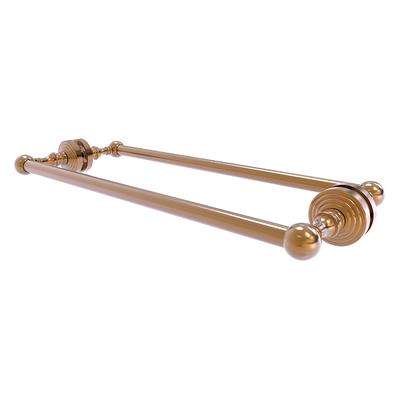 Allied Brass Waverly Place Collection 18 in. Back to Back Shower Door Towel  Bar in Antique Brass - Yahoo Shopping