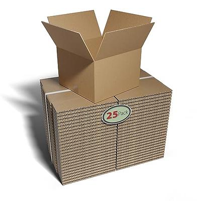 25 8x6x4 Cardboard Shipping Mailing Moving Packing Corrugated Boxes Cartons