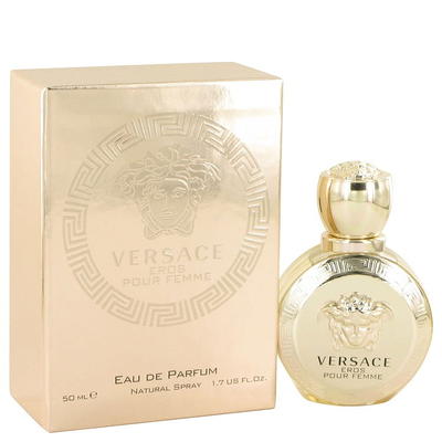 Versace Eros Eau De Parfum Spray Perfume For Women 1.7 Oz