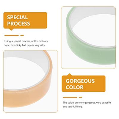 OWLKELA Colored Masking Tape 16 Yard Per Roll, 6 Rolls Rainbow