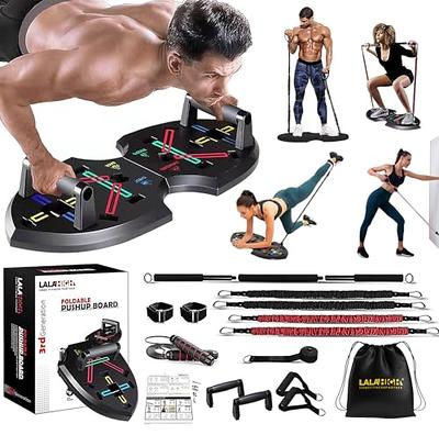 Fueti Home Gym Equipment, with Automatic Count Push Up Board, 30 in 1 Home  Workout Set with Foldable Push Up Bar, Resistance Band, Jump Rope,  Drawstring Bag, Back, Abdominal Workout - Yahoo Shopping