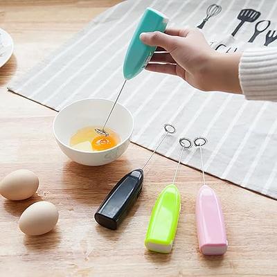 Electric Milk Frother Coffee Maker Handheld Whisk Beater Foam Maker Drink  Mixer With Stand Kitchen Milk Coffee Egg Stirring Tool