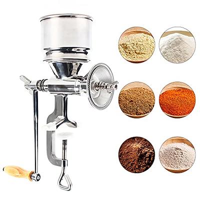 Manual Grinder, Stainless Steel Food Corn Coffee Kitchen Maker Machine Hand  Grain Mill Crank For Spice, Corn, Wheat,Beans - Yahoo Shopping