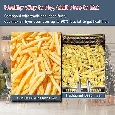 16-in-1 Air Fryer 15.5 qt Toaster Rotisserie Dehydrator Oven, Black