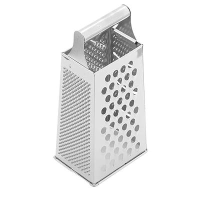 Box Grater for Kitchen, 4 Sided Box Cheese Grater, Stainless Steel