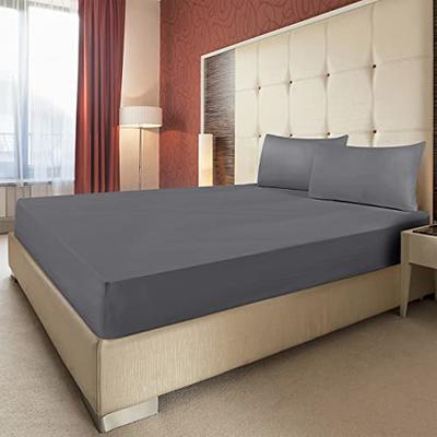 Utopia Bedding Twin Bed Sheets Set - 3 Piece Bedding - Brushed Microfiber -  Shrinkage and Fade Resistant - Easy Care (Twin, Grey) - Yahoo Shopping