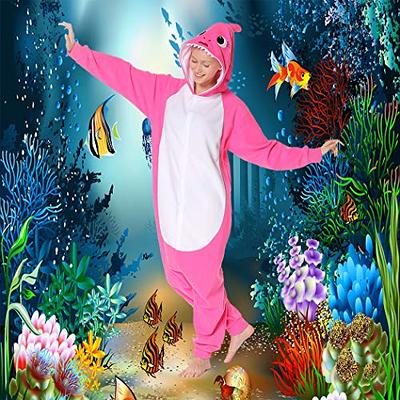 Adult Shark Pajamas Adult Cosplay Costume Shark One Piece Animal Pajamas