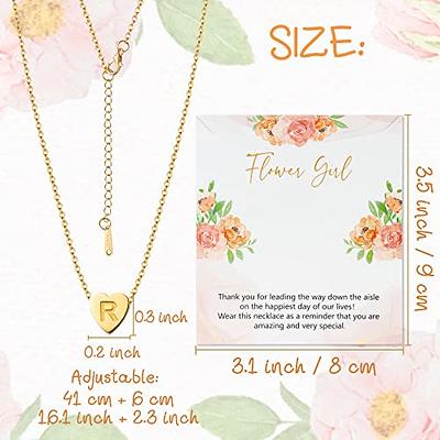 Personalized Rose Necklace, Real Flower Jewelry, Anniversary Gifts For Wife,  Two Letter Initial Necklace Girlfriend - Yahoo Shopping