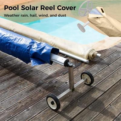 16 Ft Pool Solar Reel Protective Cover, Swimming Pool Solar