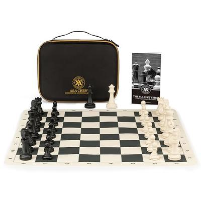 Regulation Tournament Chess Piece and Chess Board - 2.25 Squares