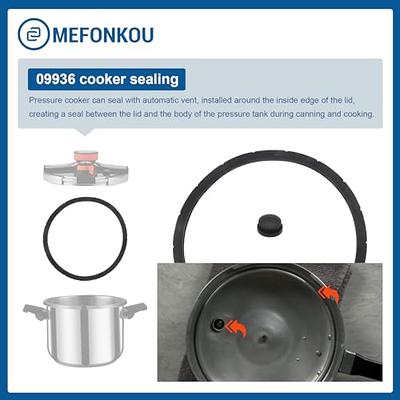 Pressure Cooker Sealing Ring/Overpressure Plug Pack (8 Quart