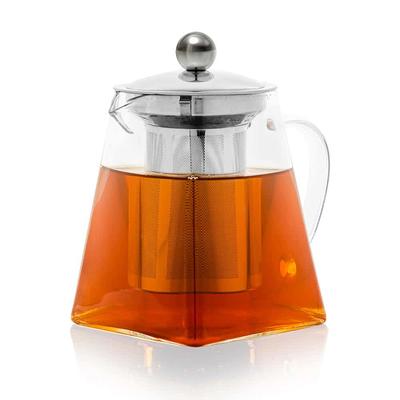 Glass Teapot With Removable Infuser