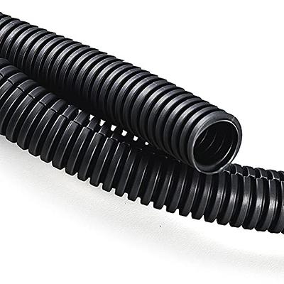 Sonoreboom 3/8'' - 13 FT Vehicle Electrical Wire Black PVC Sleeving - Solid  Plastic Wire Sheath Flexible Unshrinkable Tubing Management, Protector and  Cover - Yahoo Shopping