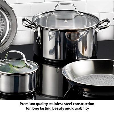 Dishwasher Safe Stainless-Steel Cookware