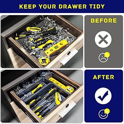 Vexercisehoop Tool Box Organizer, Tool Drawer Organizer Tray