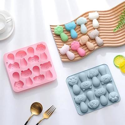 2pcs Fudge Mousse Mold Silicone Molds Ice Cube Tray Jelly Mold Small Candy  Mold Kitchen Mold Ice Mold Pastry Mold Ice Making Mold Candy Molds