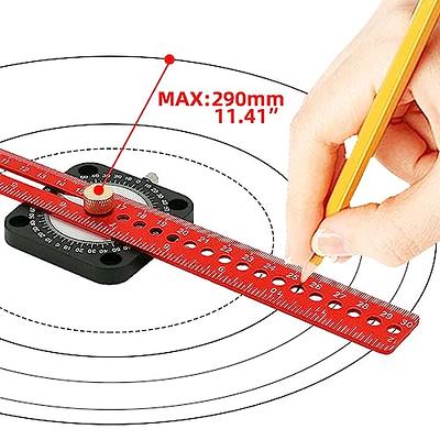 Windfall Circle Drawing Maker Tool, Adjustable Flexible Rotary Drawing  Circle Template Tool for Drafting, High Precision Diameter Circle Maker for  Designer Woodworking, 125 mm - Walmart.com