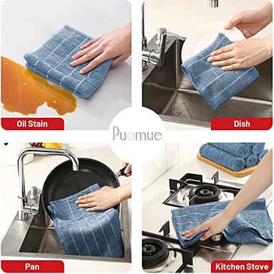  kimteny Kitchen Cloth Dish Towels, 13x28 Inches