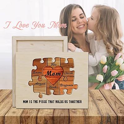 Plaque Puzzle Multi colors Mom You Are The Piece Holds Us Together Puzzle  Plaque 2 Best Gift For Mother Day, Mothers Plaque Grateful Birthday