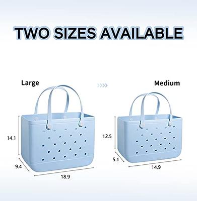 Waterproof Eva Silicone Tote Bag For Women Large Shopping Basket