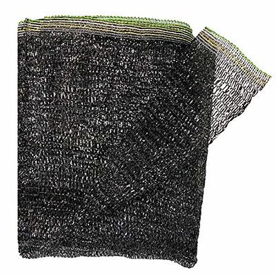 Sunblock Shade Cloth with Grommets,75% Black Sun Shade Fabric,10x6.6FT  Garden Shade Mesh Tarp UV Resistant Net for Plant