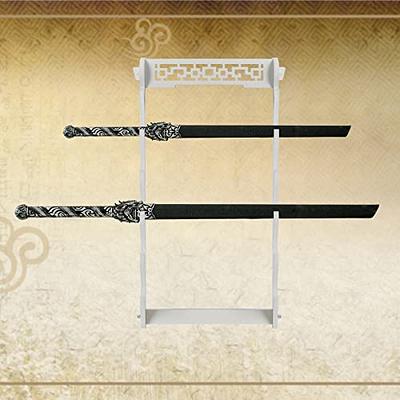 One Tier Samurai Katana Wakizashi Sword Display Stand Solid