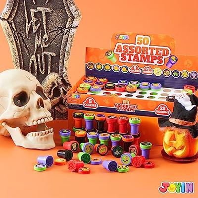 JOYIN 50 Pieces Halloween Assorted Stamps Kids Self Ink Stamps, 25 Designs  Plastic Stamps, Trick Or Treat Stamps, Spooky Stamps for Halloween Party  Gifts, Game Prizes, Halloween Goodies Bags - Yahoo Shopping