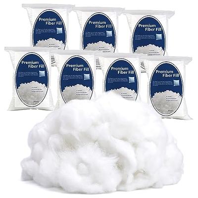 Dream Solutions USA Bulk Goose Down Pillow Stuffing - Filling Feathers -  10/90 White (1/2 LB) - Fill Stuffing Comforters, Pillows, Jackets and More  