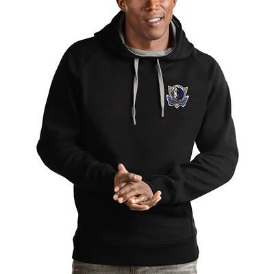 Men's Antigua Teal Jacksonville Jaguars Logo Victory Pullover Hoodie