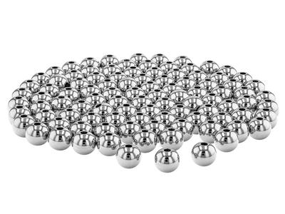 Stainless Steel Flat Round Large Hole Spacer Beads appx 100 Pieces Total -  Yahoo Shopping