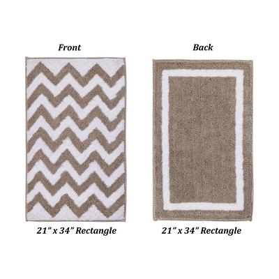 Better Trends Griffie Collection 100% Polyester Bath Rug, 20 x 32