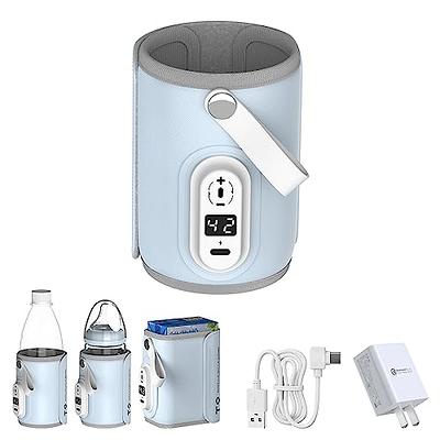 Multifunctional 4 in 1 Electric Milk Warmer with Touch Screen - Silver