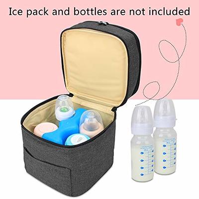 breastmilk cooler bag double layer insulated