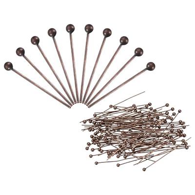 Shapenty 300PCS Mini Metal Hoop Peg Screw Eye Pin Hook for Arts