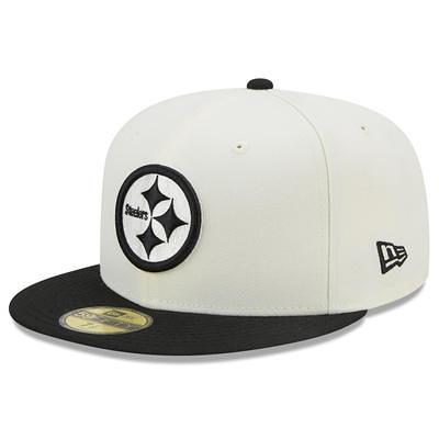 Men's New Era Gray/Black Pittsburgh Steelers 2022 Sideline 9FIFTY