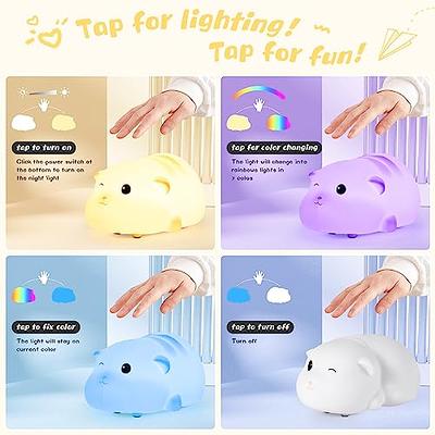 Night Lights For Kids Room, Cute Deer Kids Night Lights For Bedroom, Kawaii  Toddler Night Lights For Kids, Kids Night Light For Gifts, Kawaii Lamp