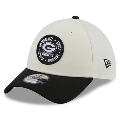 Las Vegas Raiders New Era Chrome Collection 39THIRTY Flex Hat - Cream