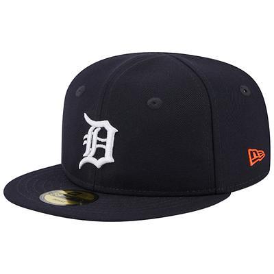 Men's New Era Stone/Navy Detroit Tigers Retro 59FIFTY Fitted Hat