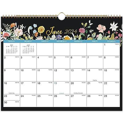 Leining Wall Calendar 2024-2025,jan 2024- Jun 2025, 18 Months Calendar, 14.8 X 11.5 Large Wall Calendar 2024 For Home Or Office