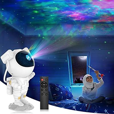 Star Projector Galaxy Night Light - Astronaut Space Buddy Projector, Remote  Control Nebula Ceiling LED Lamp with Timer, Best Gifts for Children 