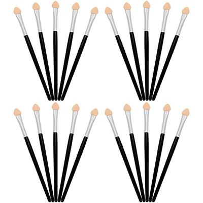 16 Pieces Foam Paint Brushes Sponges Brush Set Foam Paint Brush Set Sponge  Paint Brush Wooden Handle Foam Brush Paint Tools for Arts Crafts Stencils