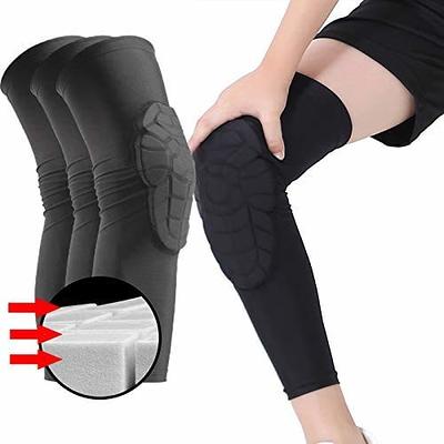 Padded Knee Compression Sleeves Long Leg Sleeve Calf Protection